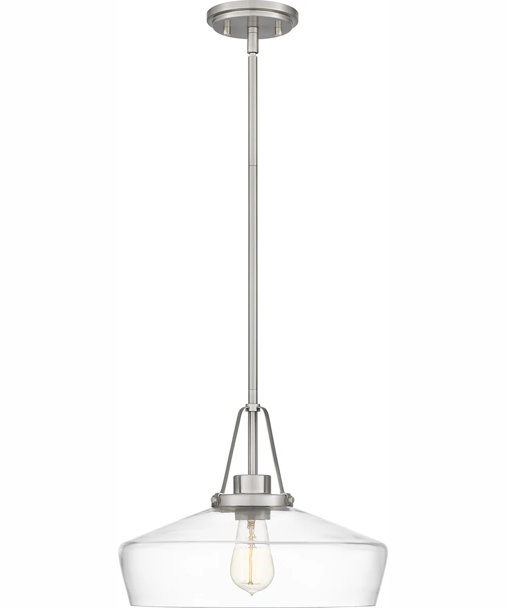 Quoizel Pendant 1-light Pendant Brushed Nickel - Image 4