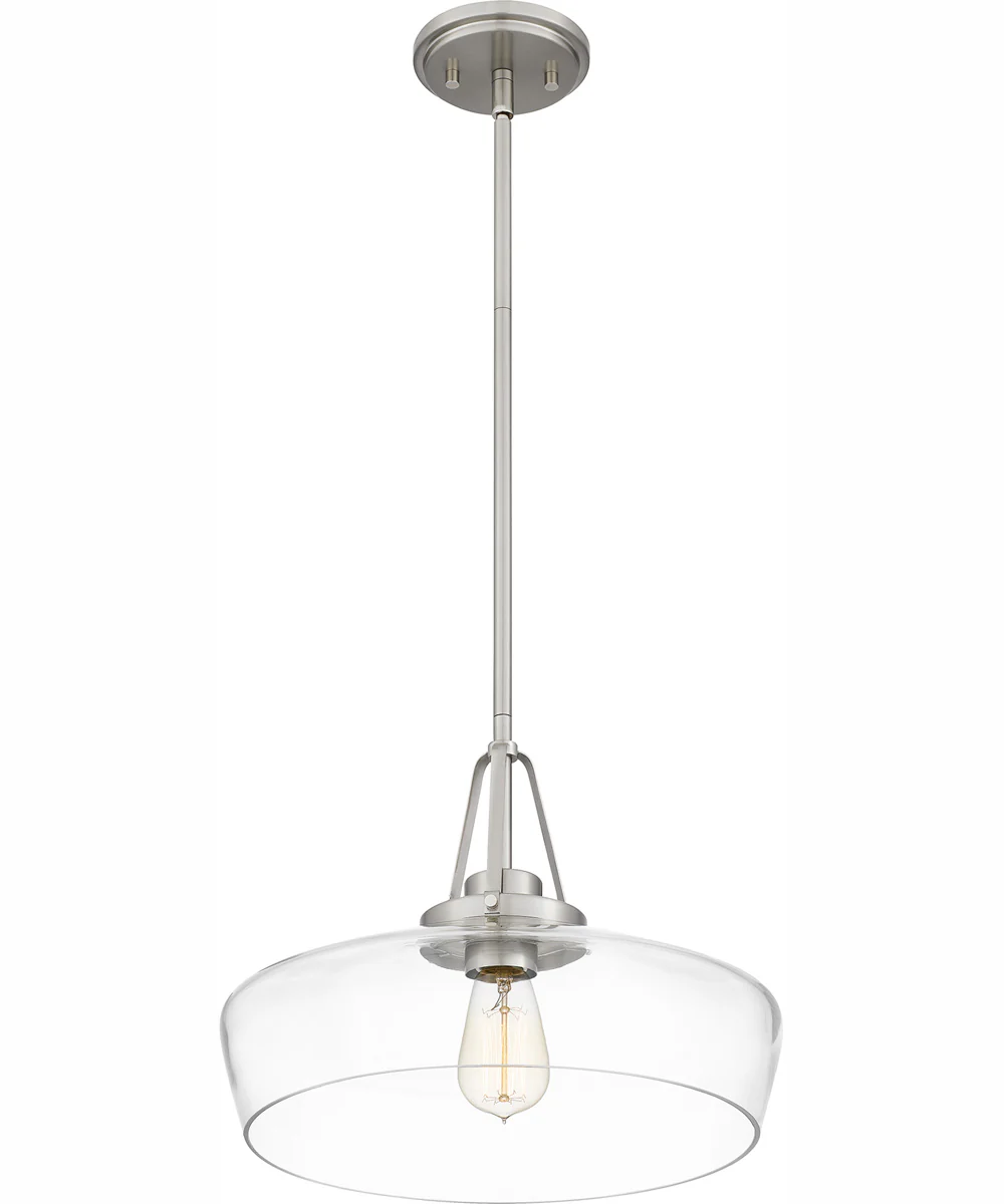 Quoizel Pendant 1-light Pendant Brushed Nickel - Image 5
