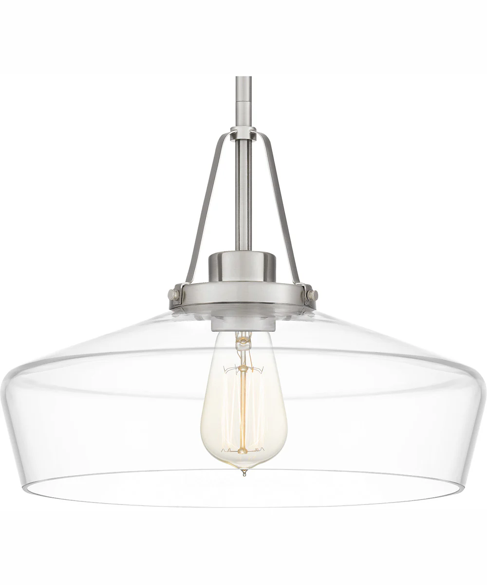 Quoizel Pendant 1-light Pendant Brushed Nickel - Image 6