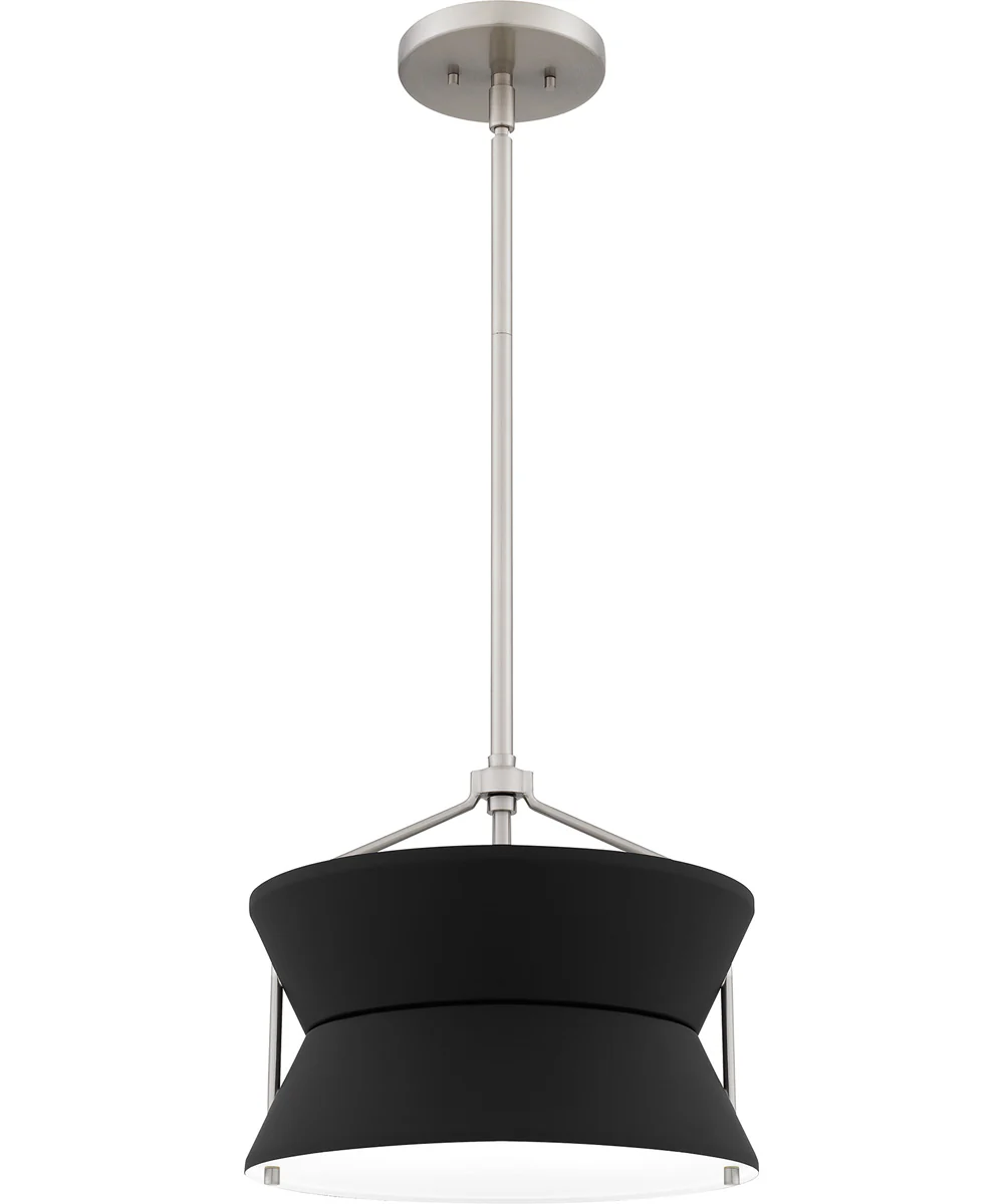 Quoizel Pendant 2-light Pendant Brushed Nickel