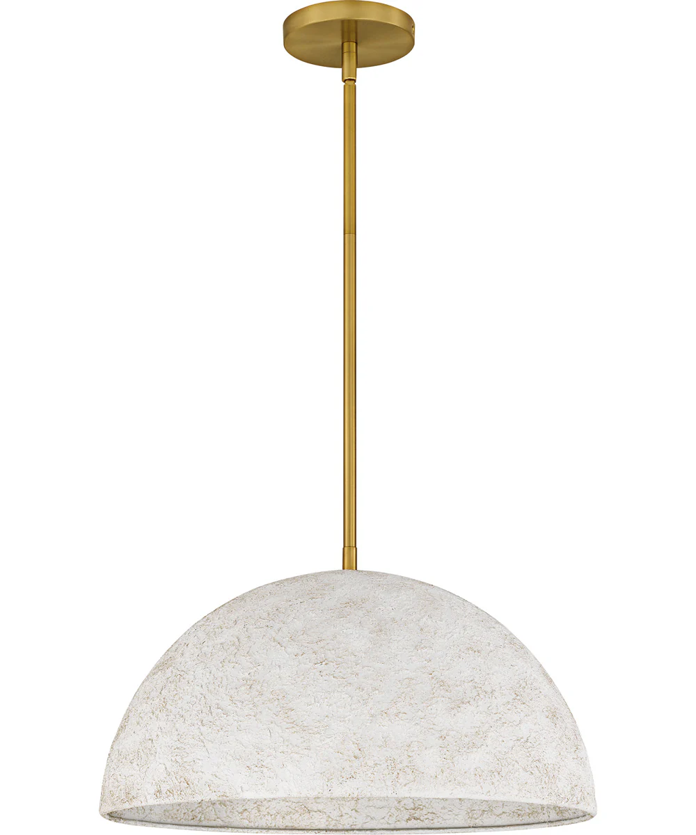 Quoizel Pendant Large 3-light Pendant Brushed Gold - Image 2