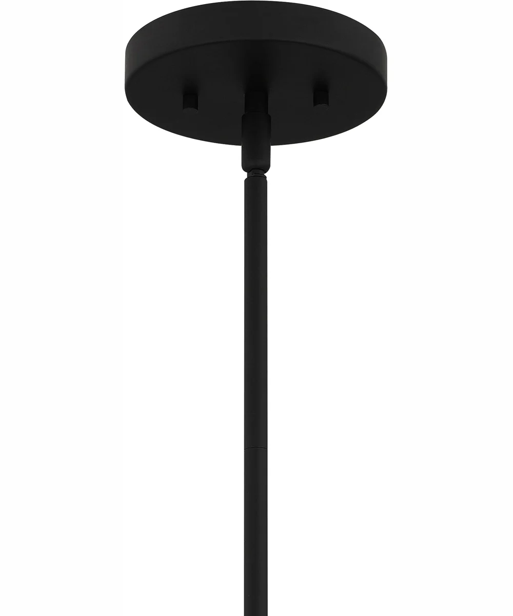 Quoizel Pendant Large 3-light Pendant Matte Black - Image 7