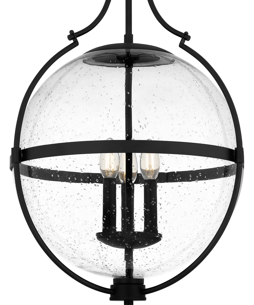 Quoizel Pendant Large 3-light Pendant Matte Black - Image 5