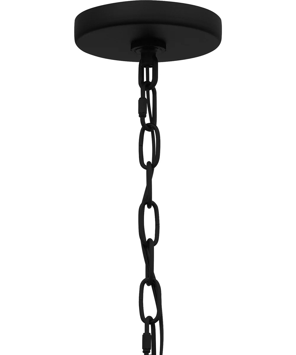 Quoizel Pendant Large 4-light Pendant Matte Black - Image 6