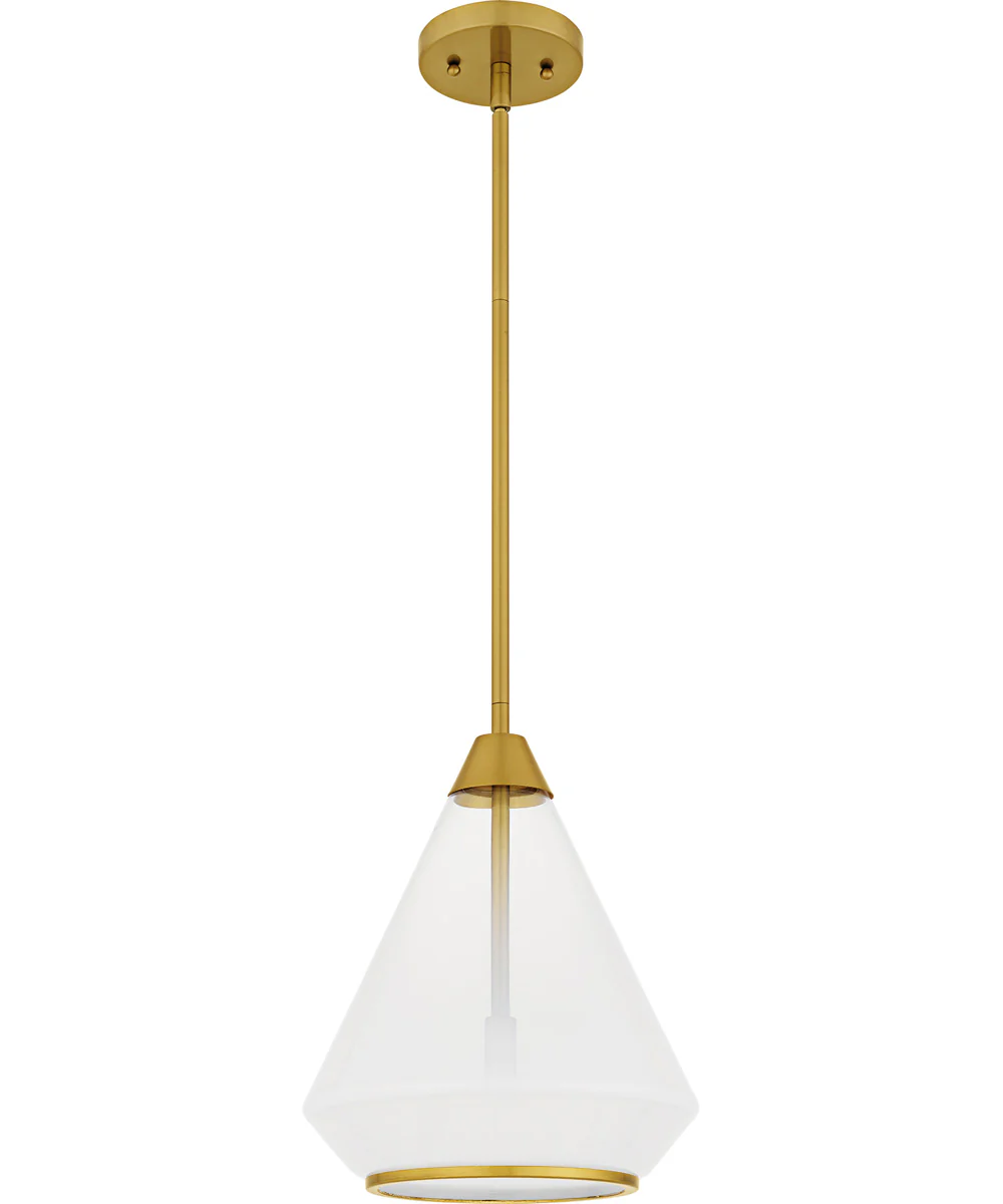 Quoizel Pendant Small 1-light Mini Pendant Brushed Gold - Image 2
