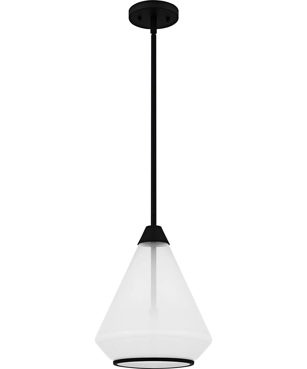 Quoizel Pendant Small 1-light Mini Pendant Matte Black - Image 2