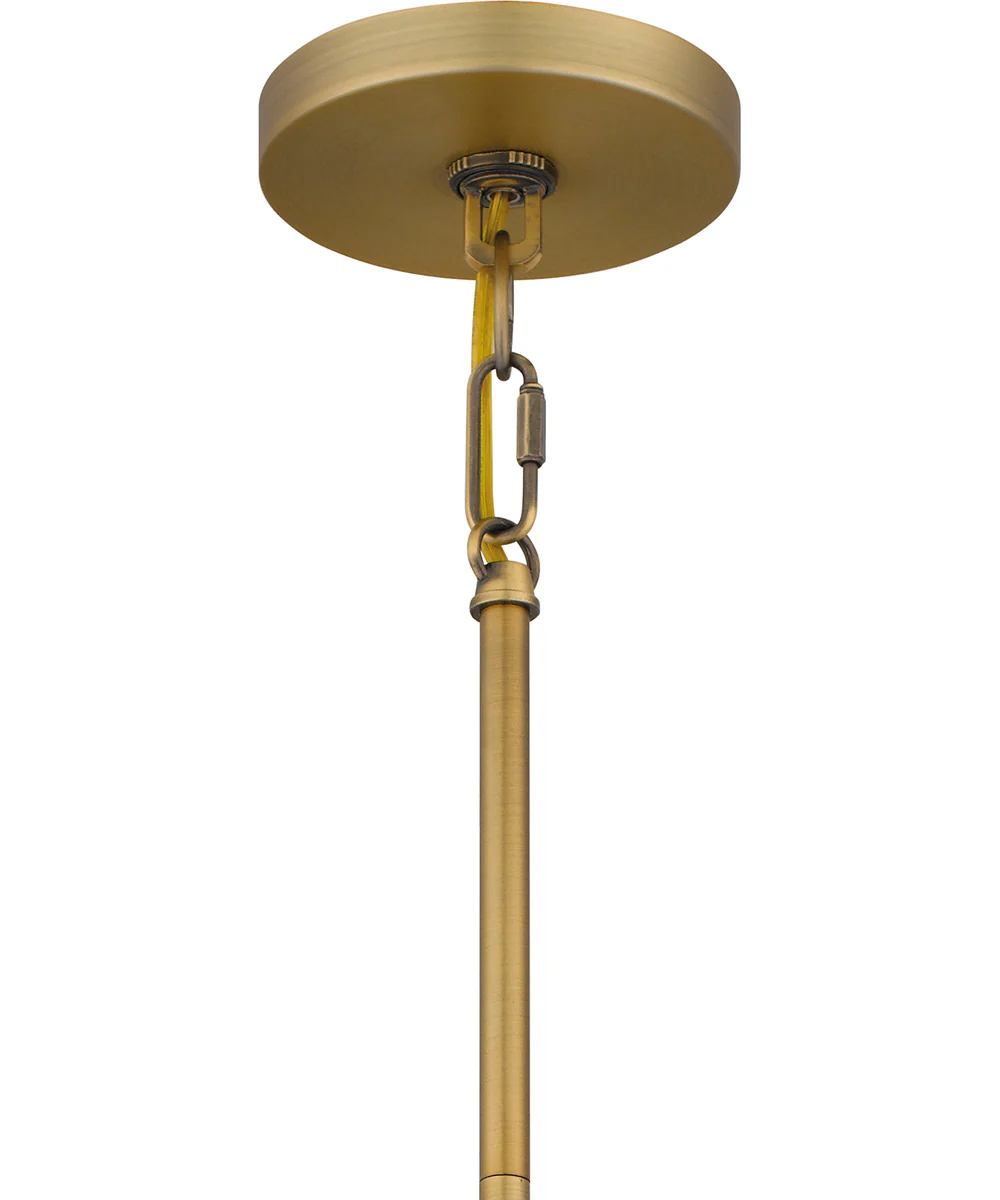 Quoizel Piccolo Pendant 1-light Mini Pendant Aged Brass - Image 6
