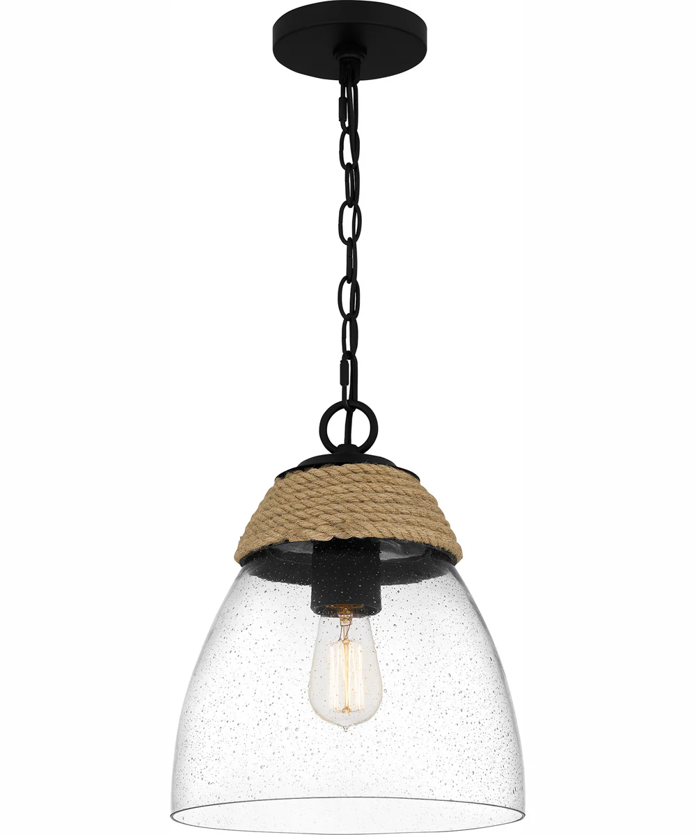 Quoizel Piccolo Pendant 1-light Mini Pendant Matte Black - Image 2
