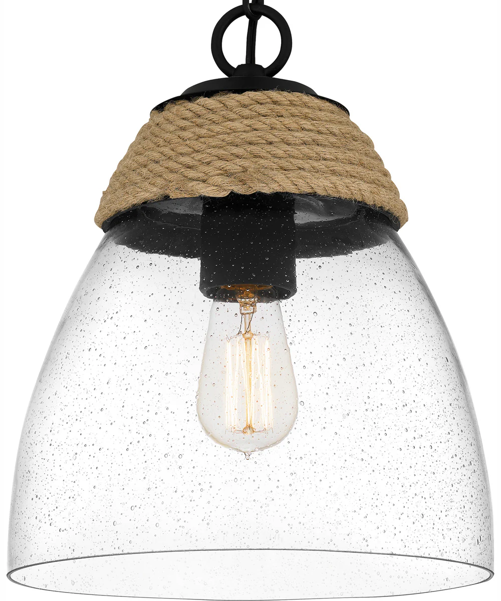 Quoizel Piccolo Pendant 1-light Mini Pendant Matte Black - Image 6