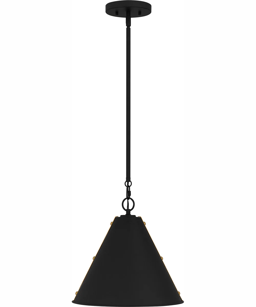 Quoizel Piccolo Pendant 1-light Mini Pendant Matte Black - Image 4