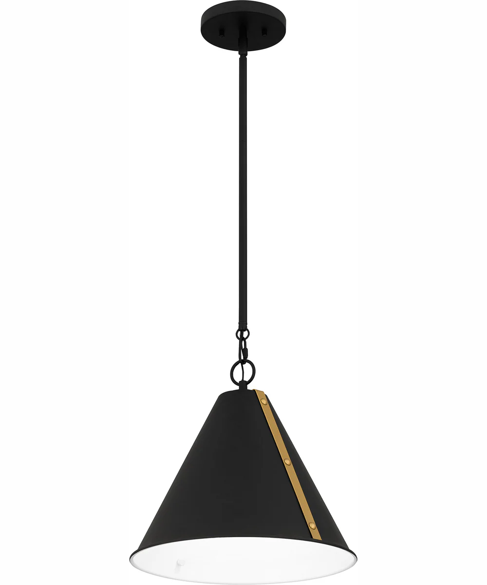 Quoizel Piccolo Pendant 1-light Mini Pendant Matte Black - Image 5