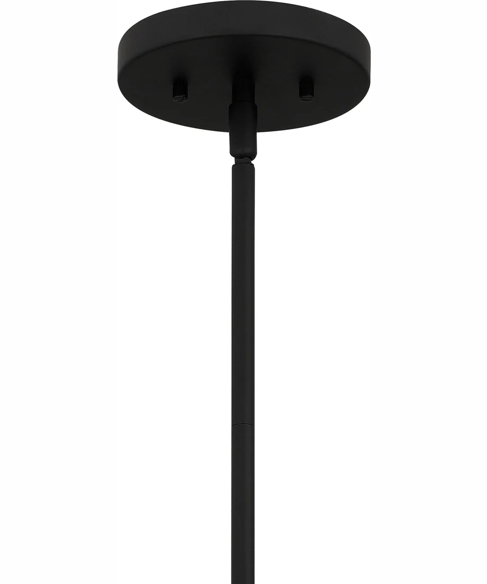 Quoizel Piccolo Pendant 1-light Mini Pendant Matte Black - Image 7