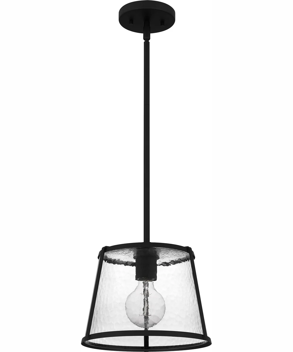 Quoizel Piccolo Pendant 1-light Mini Pendant Matte Black - Image 3