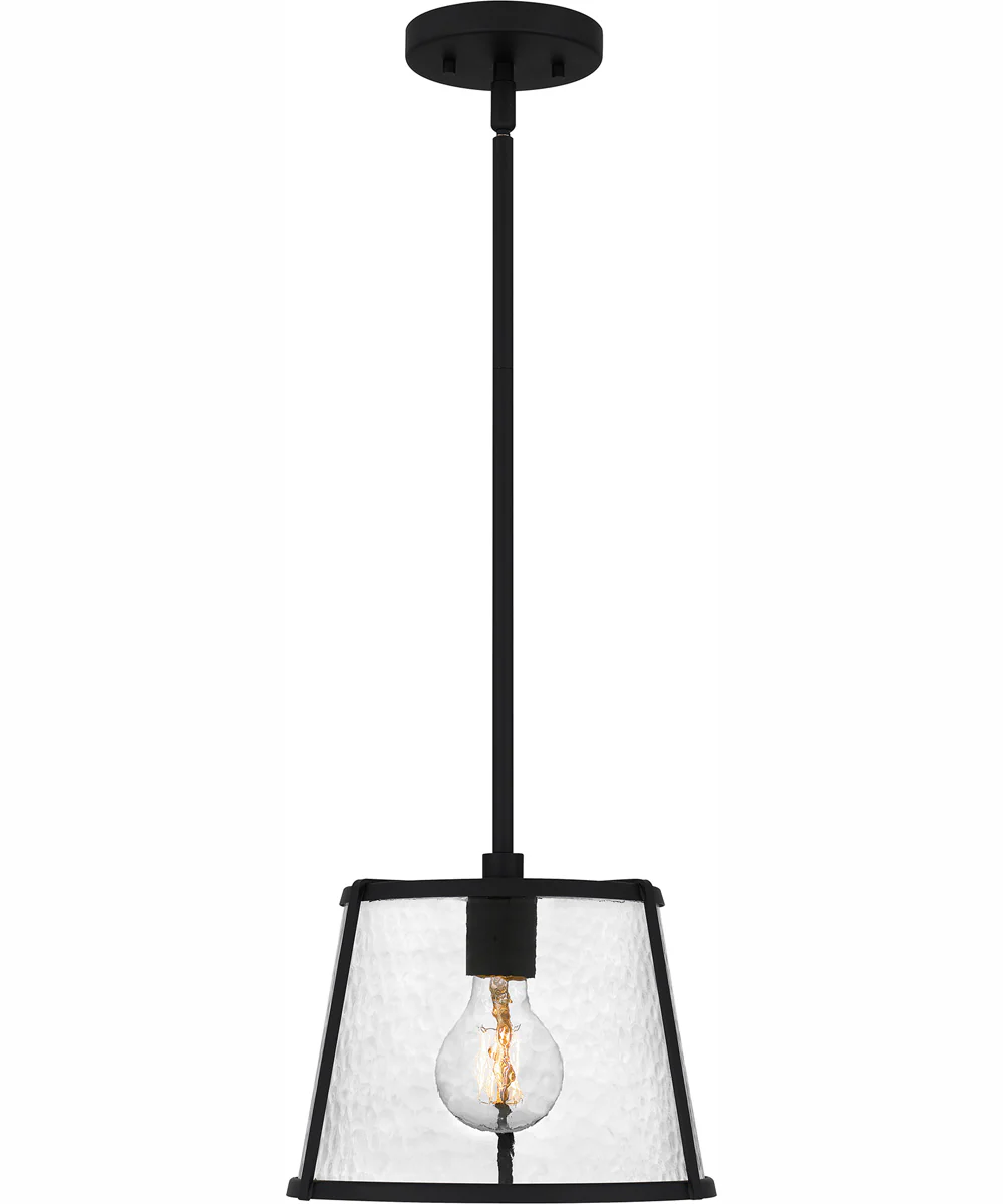 Quoizel Piccolo Pendant 1-light Mini Pendant Matte Black - Image 4