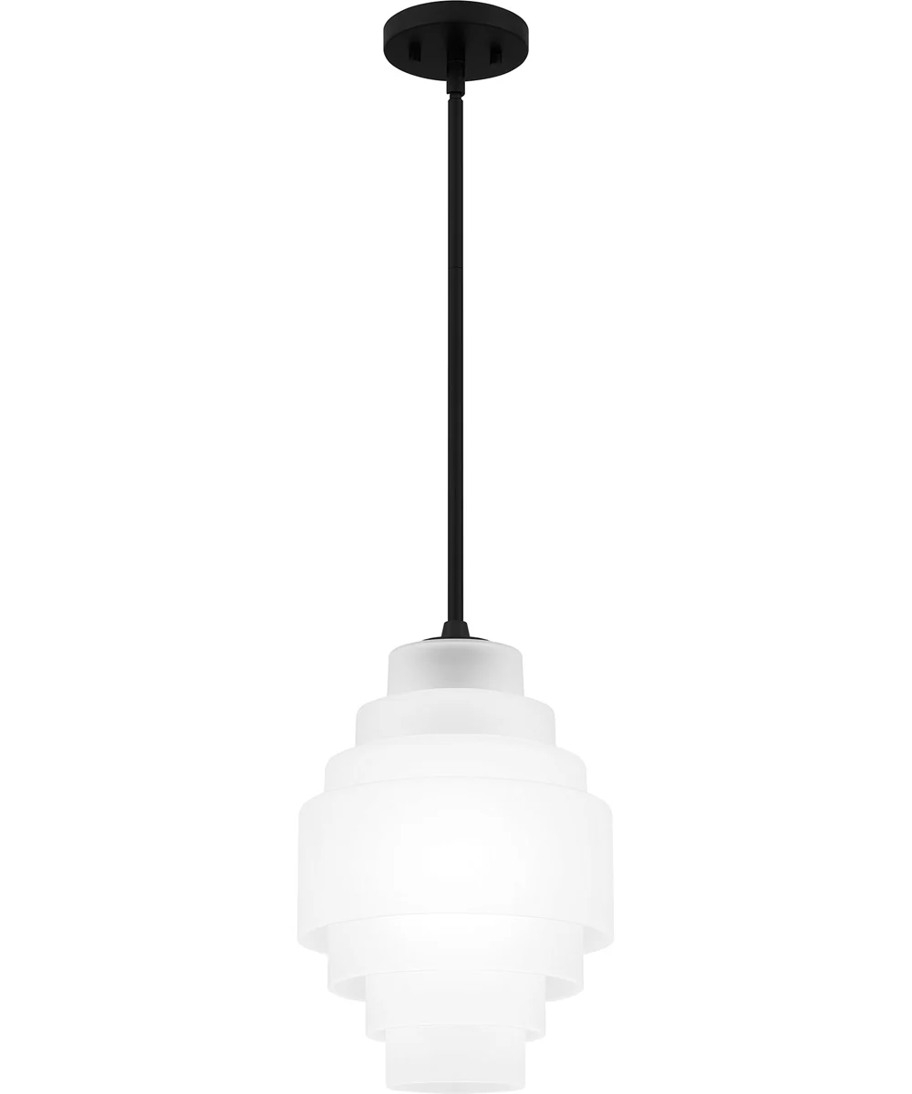 Quoizel Piccolo Pendant 1-light Mini Pendant Matte Black