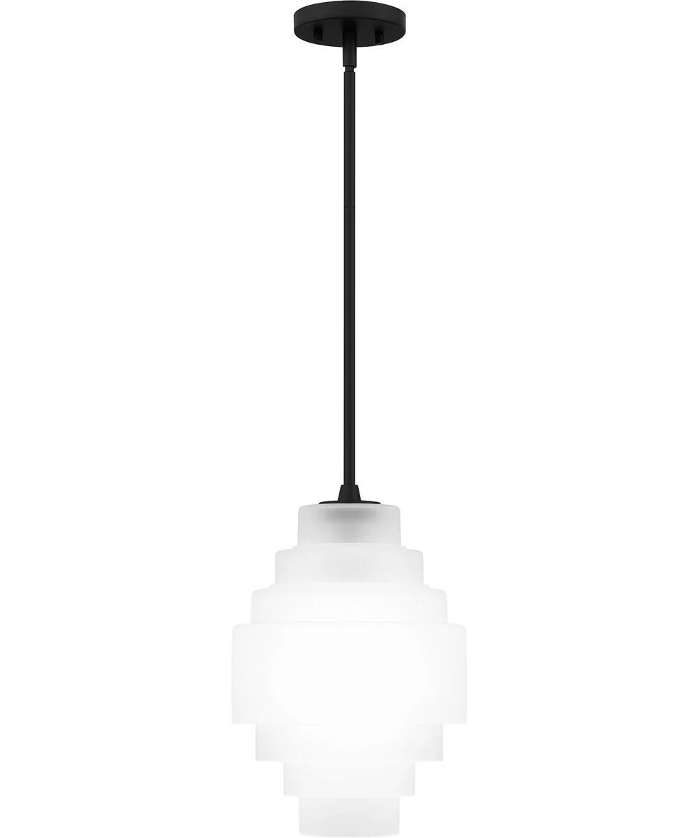 Quoizel Piccolo Pendant 1-light Mini Pendant Matte Black - Image 3