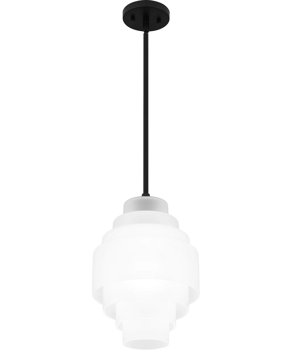Quoizel Piccolo Pendant 1-light Mini Pendant Matte Black - Image 4
