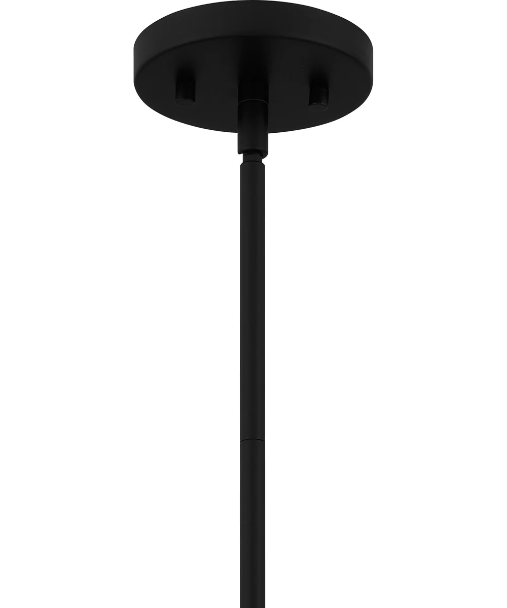Quoizel Piccolo Pendant 1-light Mini Pendant Matte Black - Image 6
