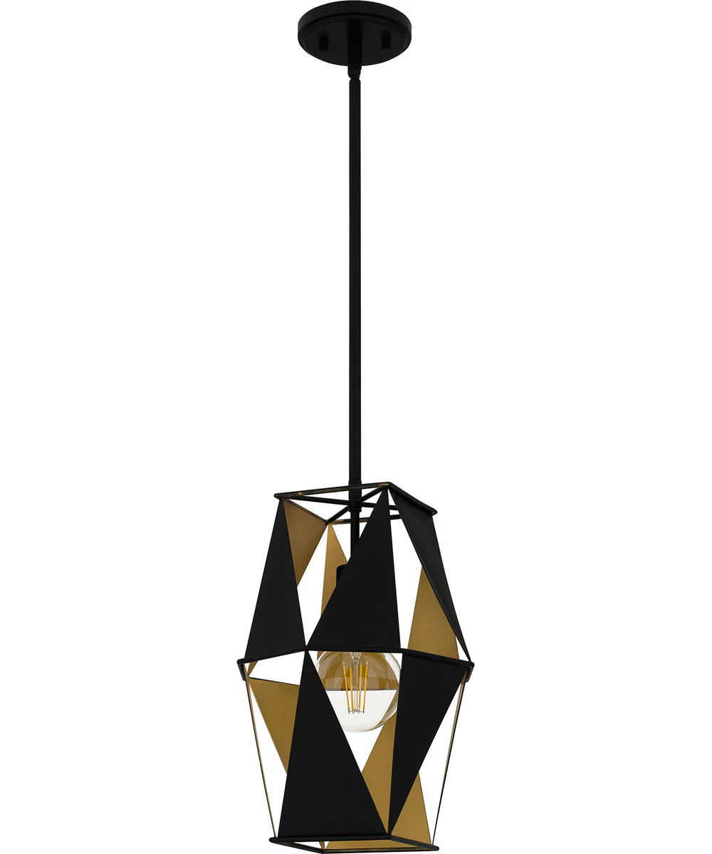Quoizel Piccolo Pendant 1-light Mini Pendant Matte Black - Image 2