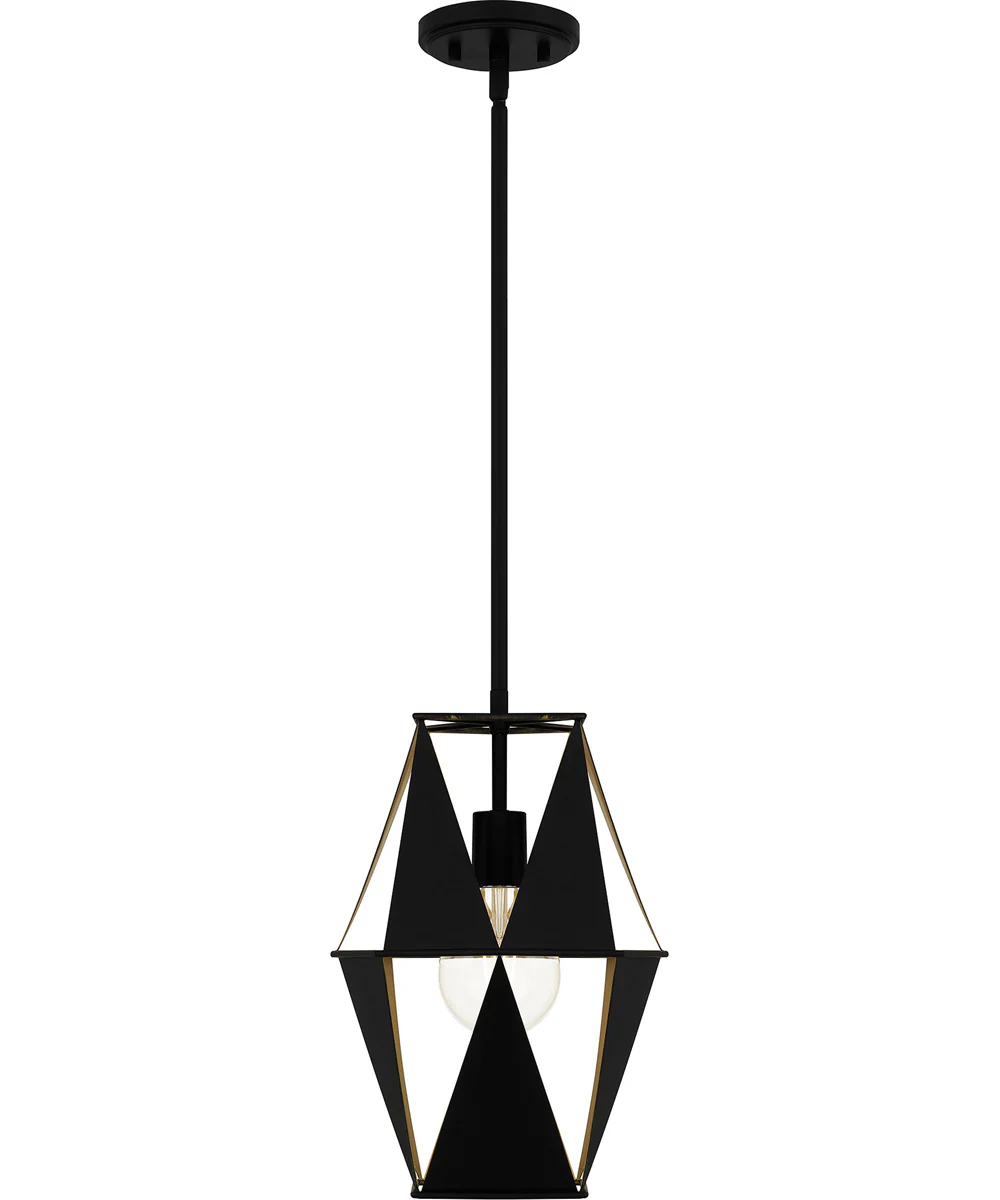 Quoizel Piccolo Pendant 1-light Mini Pendant Matte Black - Image 3