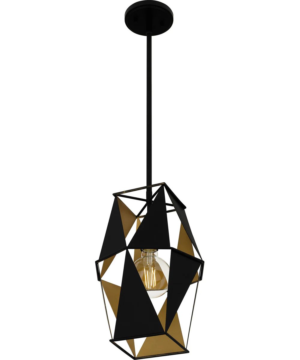 Quoizel Piccolo Pendant 1-light Mini Pendant Matte Black - Image 4