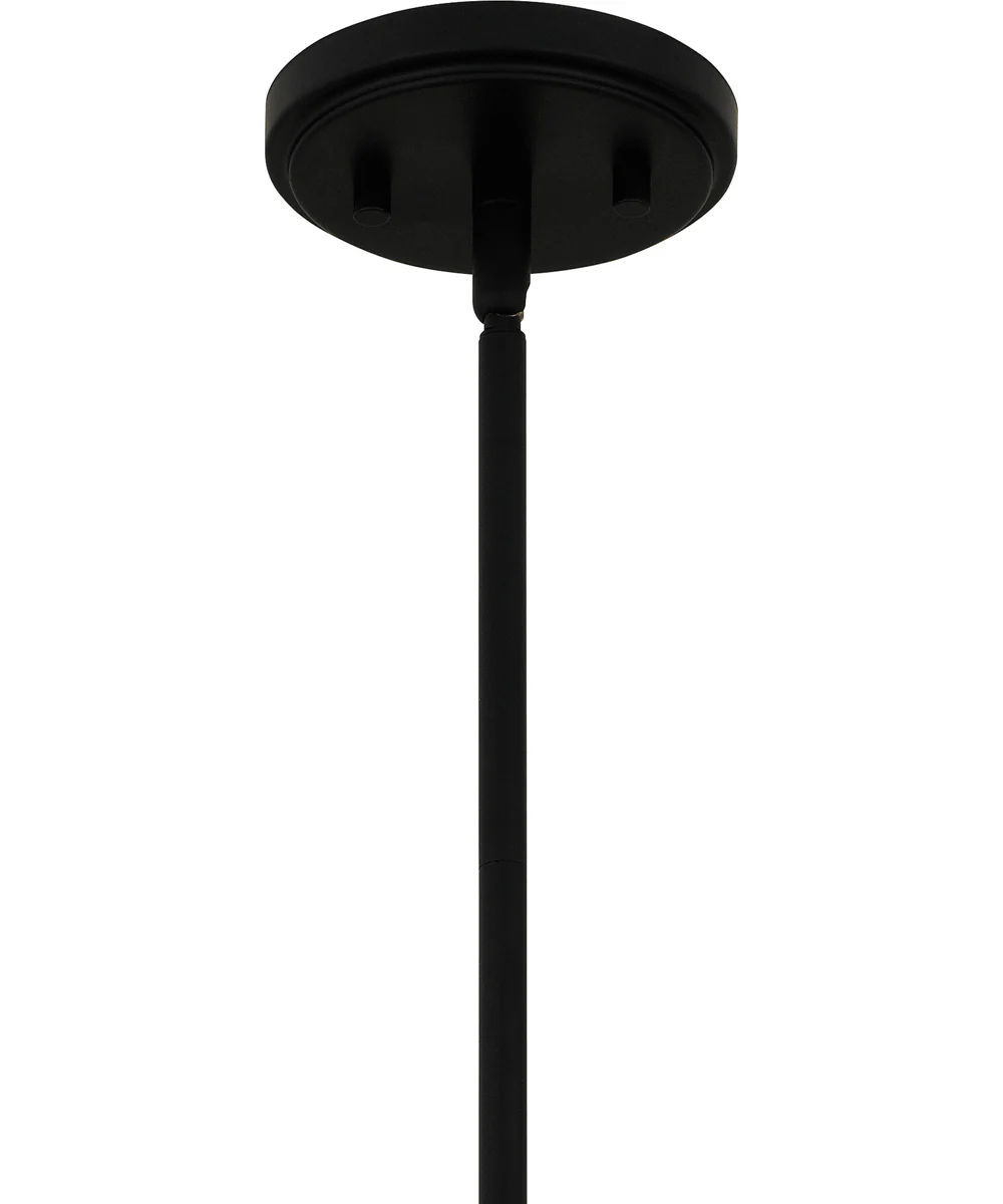 Quoizel Piccolo Pendant 1-light Mini Pendant Matte Black - Image 6