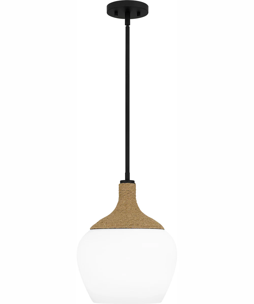 Quoizel Piccolo Pendant 1-light Mini Pendant Matte Black - Image 4