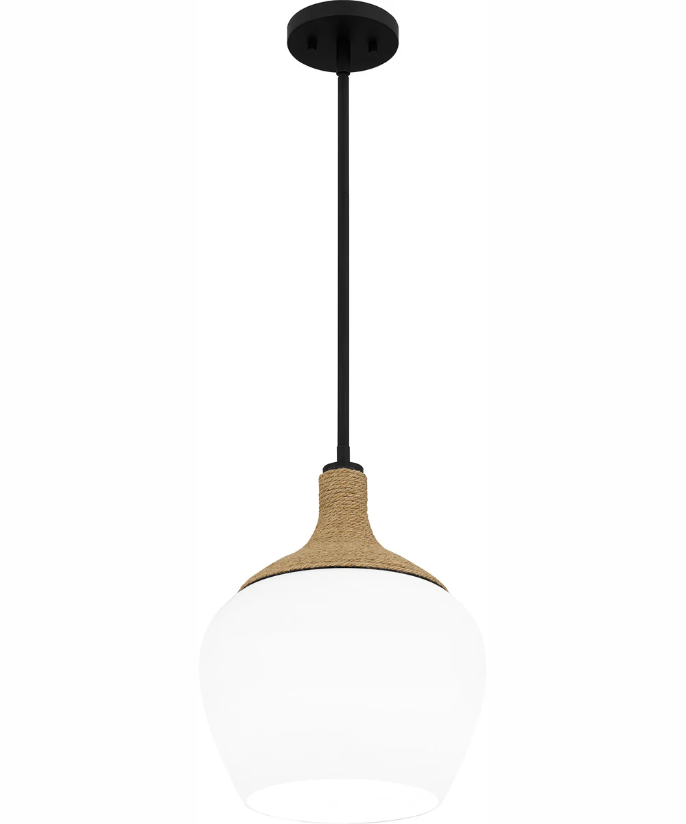 Quoizel Piccolo Pendant 1-light Mini Pendant Matte Black - Image 5