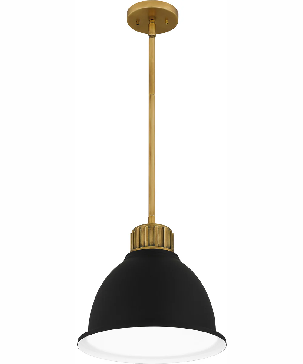 Quoizel Piccolo Pendant 1-light Mini Pendant Weathered Brass - Image 5