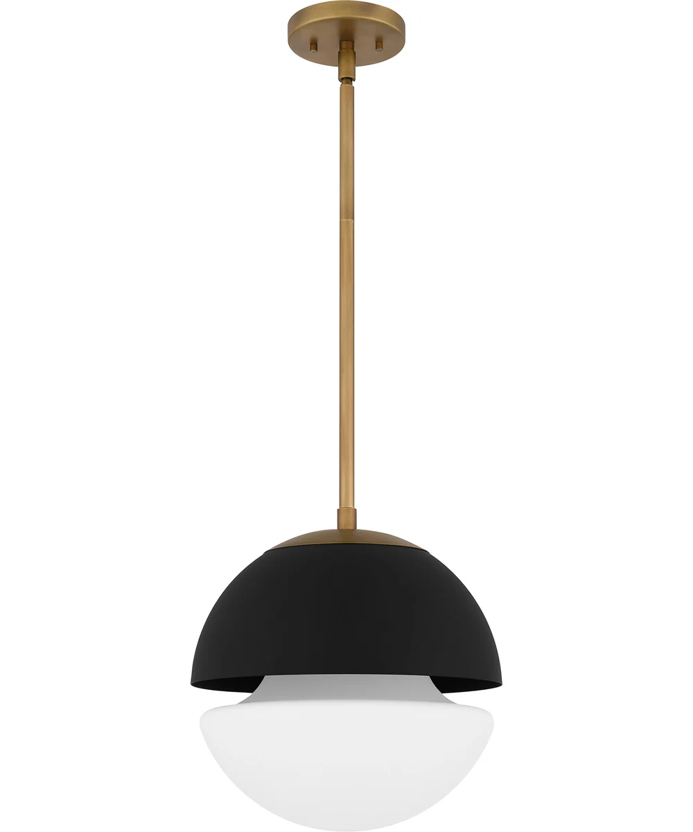 Quoizel Piccolo Pendant 1-light Mini Pendant Weathered Brass - Image 2