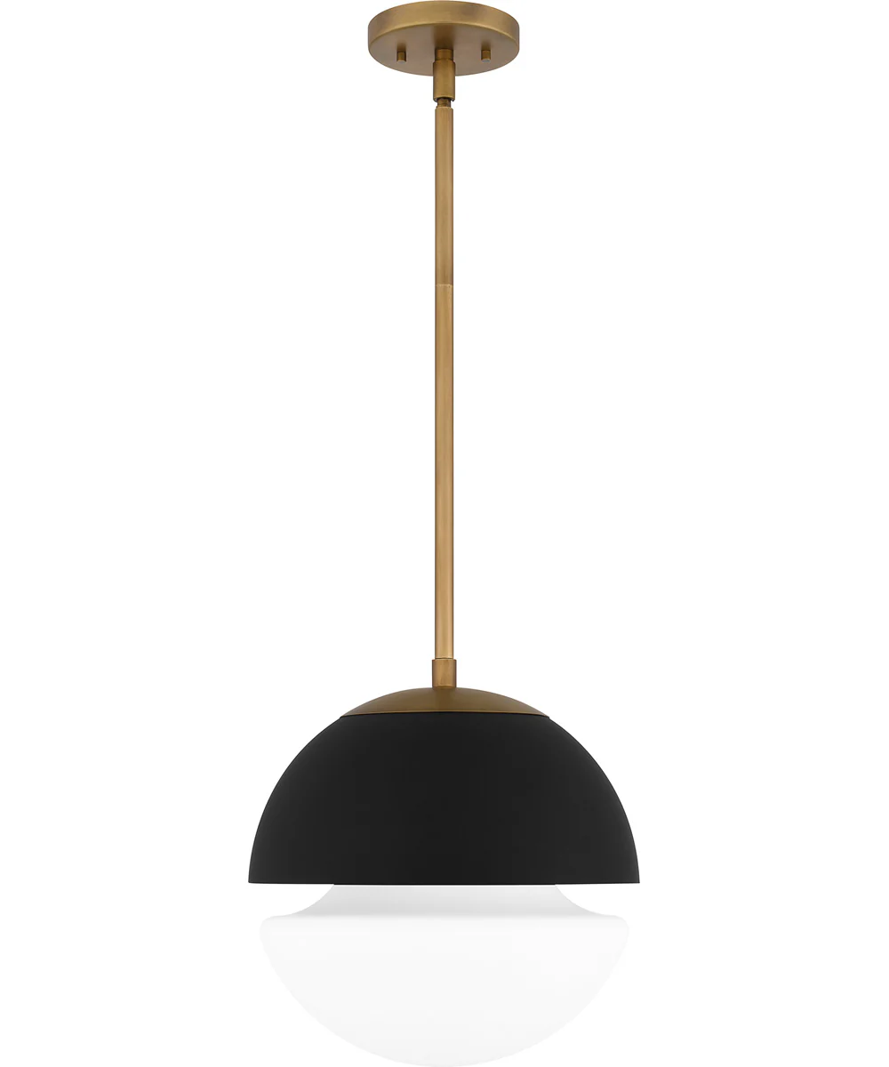 Quoizel Piccolo Pendant 1-light Mini Pendant Weathered Brass - Image 3