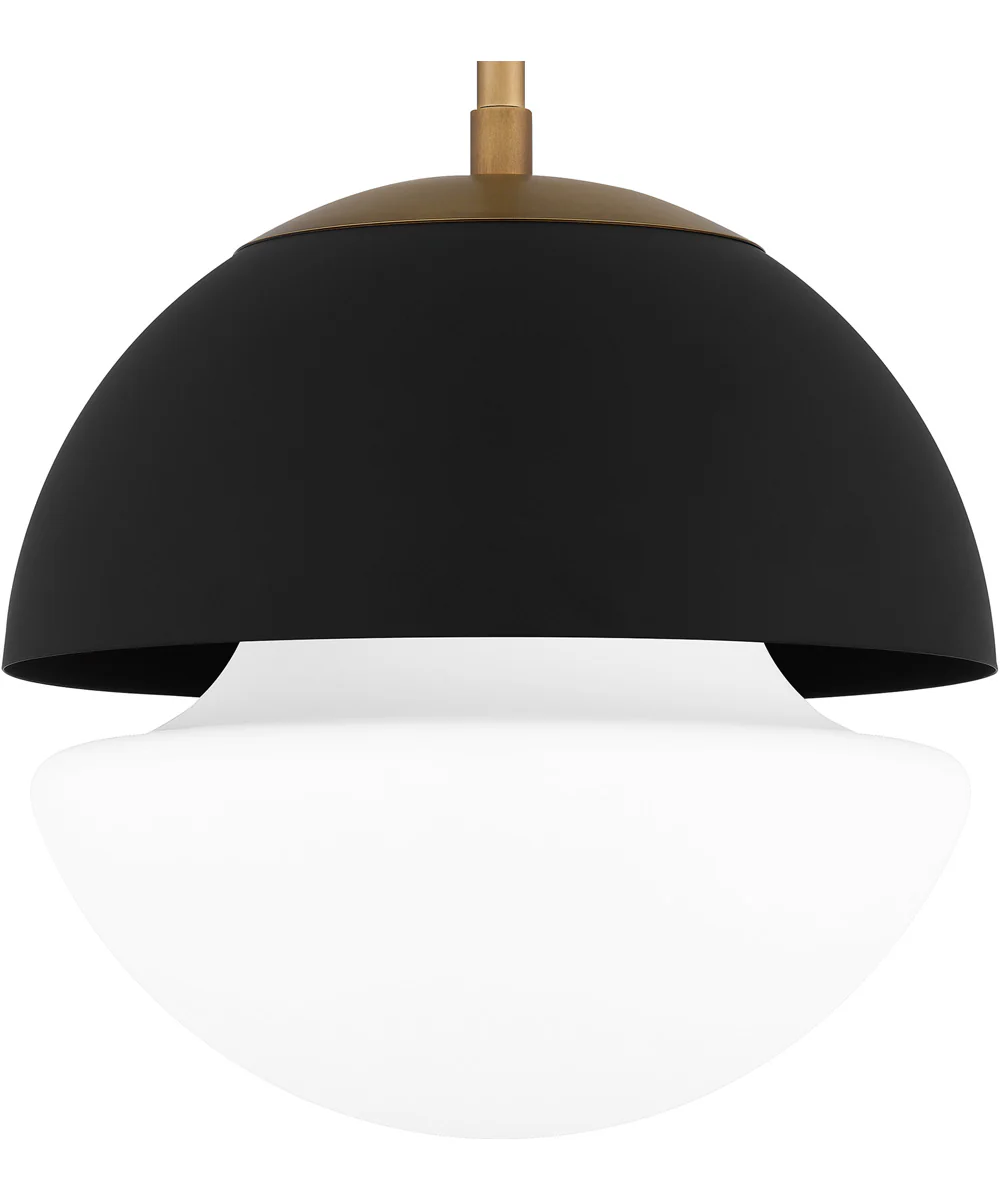 Quoizel Piccolo Pendant 1-light Mini Pendant Weathered Brass - Image 5