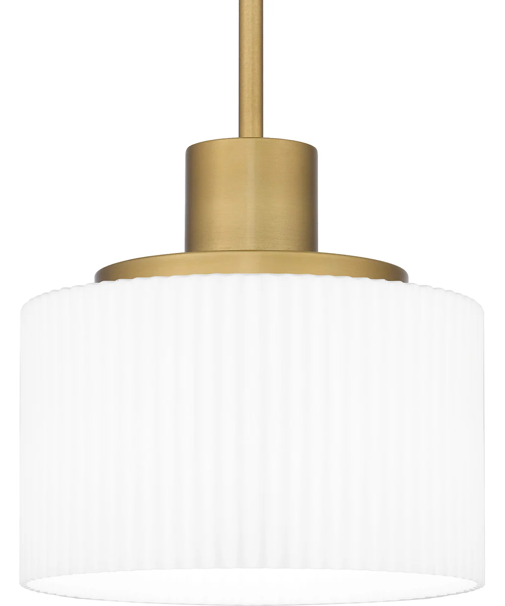 Quoizel Piccolo Pendant Small 1-light Mini Pendant Aged Brass - Image 5