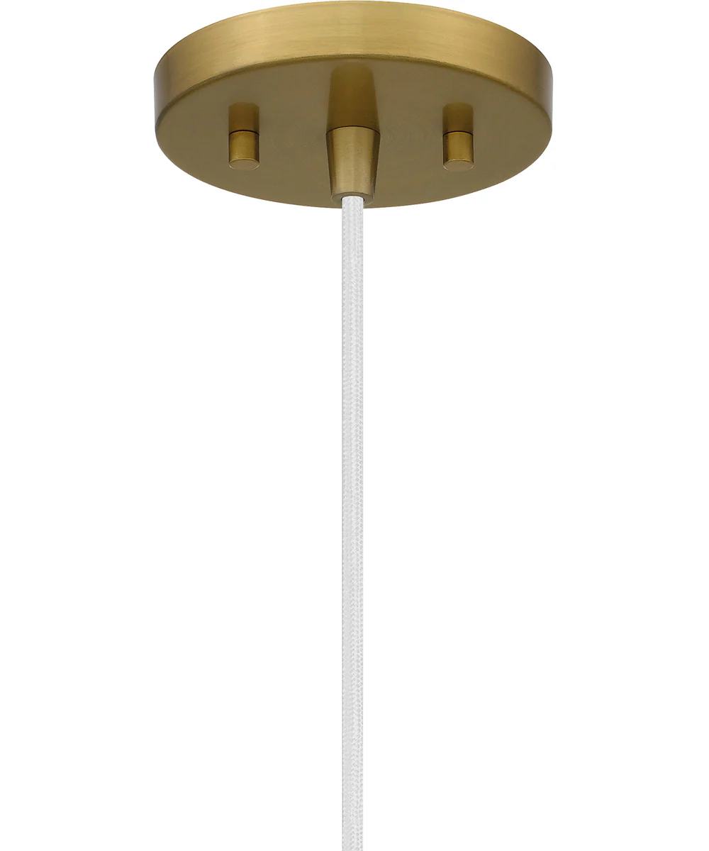 Quoizel Piccolo Pendant Small 1-light Mini Pendant Aged Brass - Image 6
