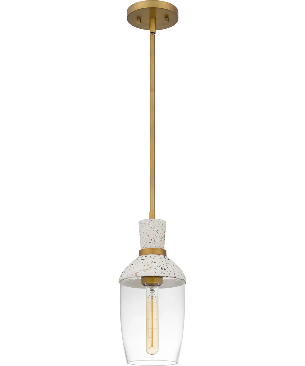Quoizel Piccolo Pendant Small 1-light Mini Pendant Aged Brass - Image 2