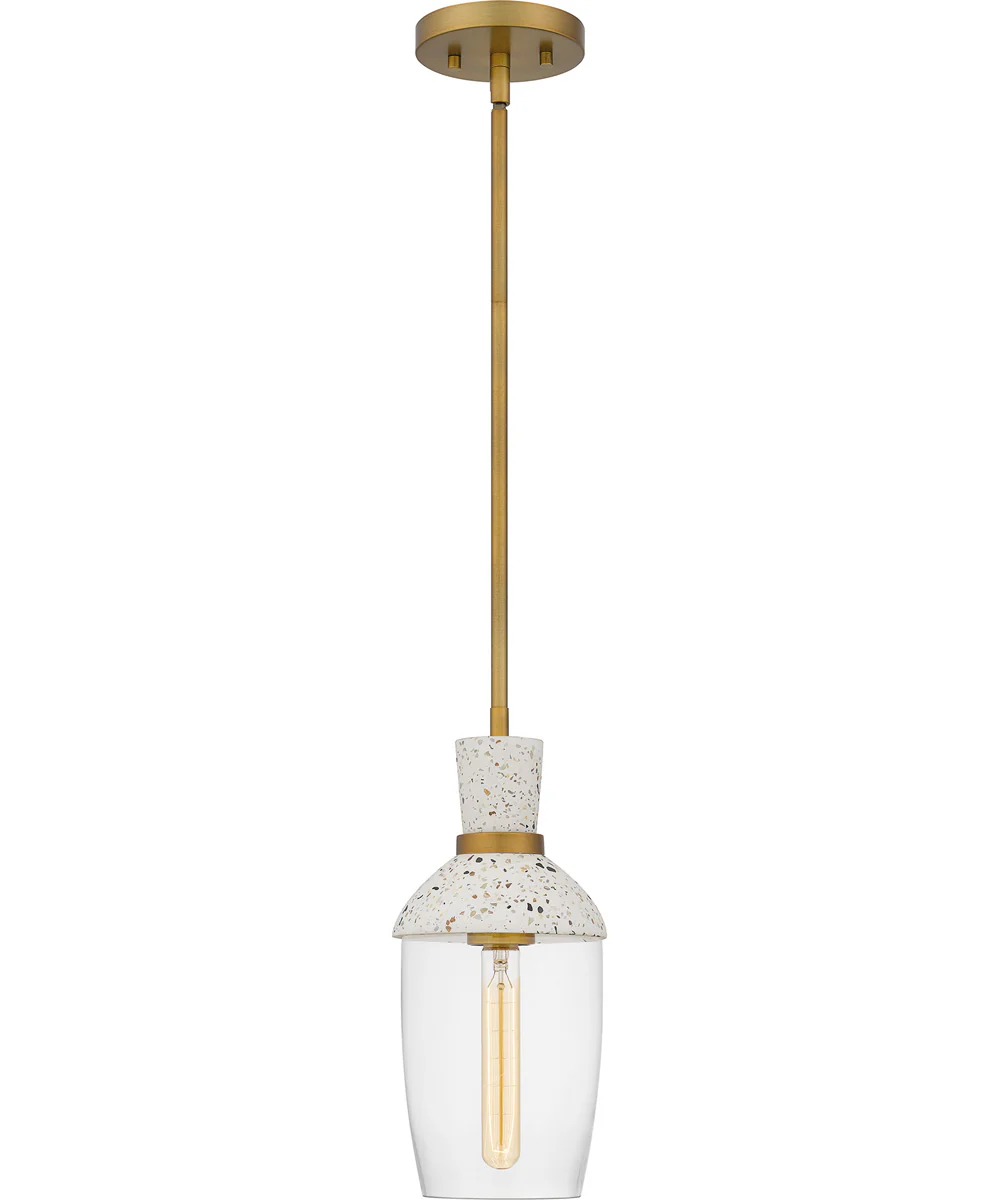 Quoizel Piccolo Pendant Small 1-light Mini Pendant Aged Brass - Image 3