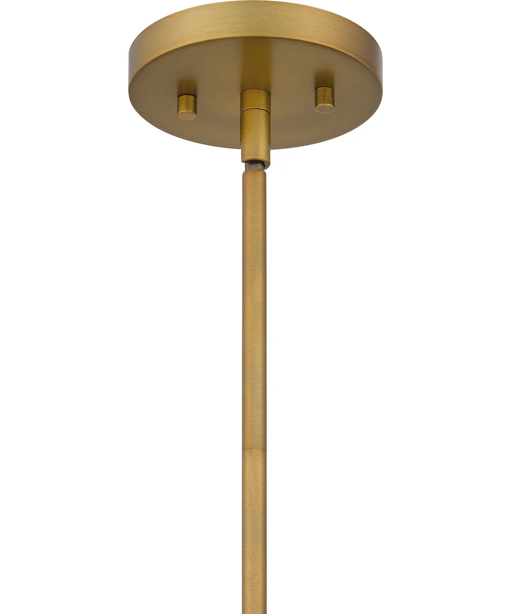 Quoizel Piccolo Pendant Small 1-light Mini Pendant Aged Brass - Image 6