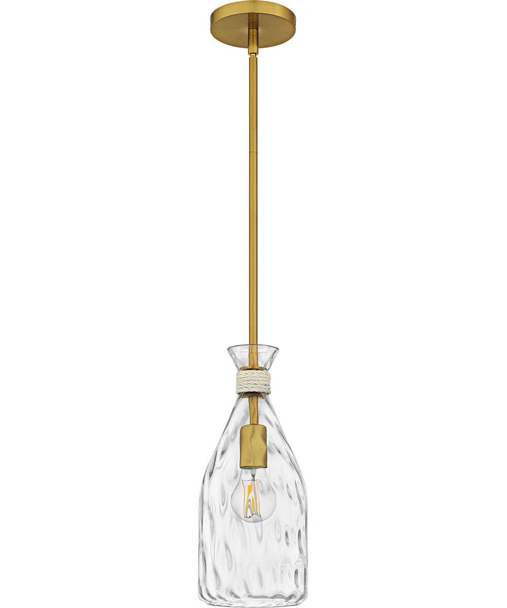 Quoizel Piccolo Pendant Small 1-light Mini Pendant Brushed Gold - Image 2