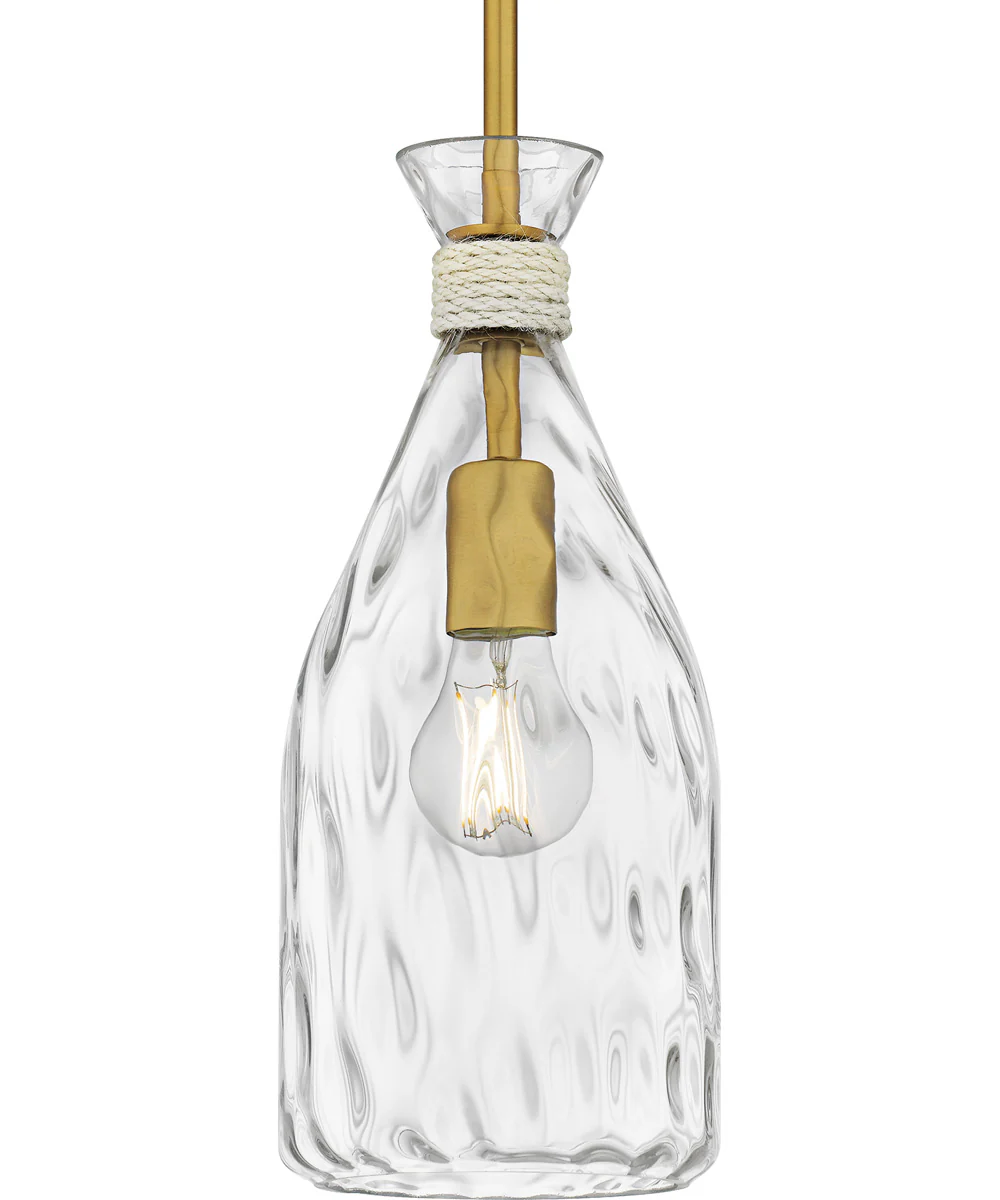 Quoizel Piccolo Pendant Small 1-light Mini Pendant Brushed Gold - Image 5