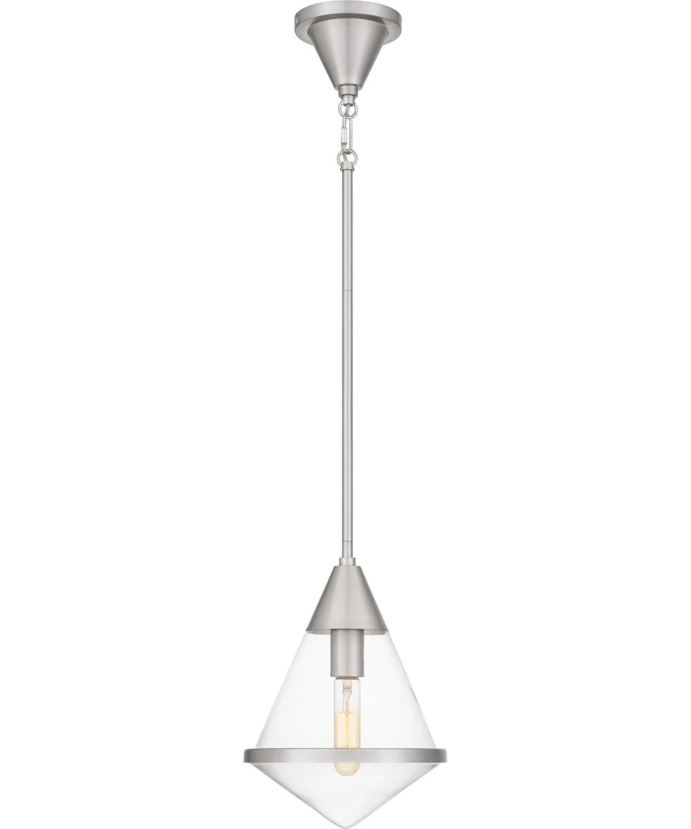 Quoizel Piccolo Pendant Small 1-light Mini Pendant Brushed Nickel - Image 3