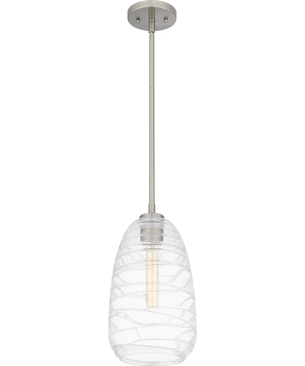 Quoizel Piccolo Pendant Small 1-light Mini Pendant Brushed Nickel - Image 4
