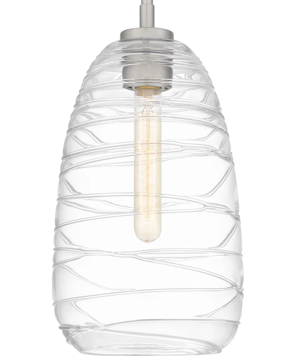 Quoizel Piccolo Pendant Small 1-light Mini Pendant Brushed Nickel - Image 5