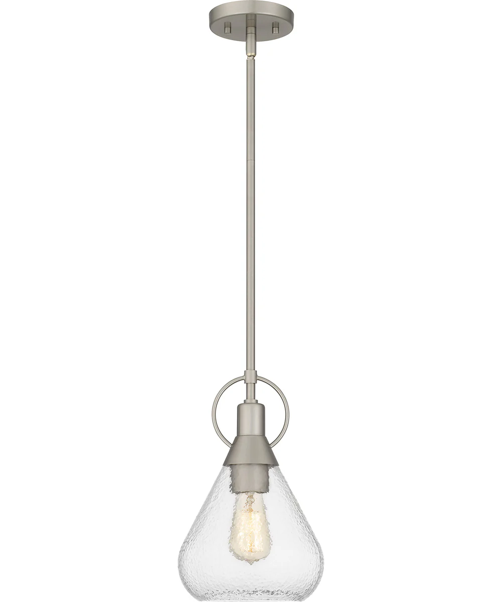 Quoizel Piccolo Pendant Small 1-light Mini Pendant Brushed Nickel - Image 3