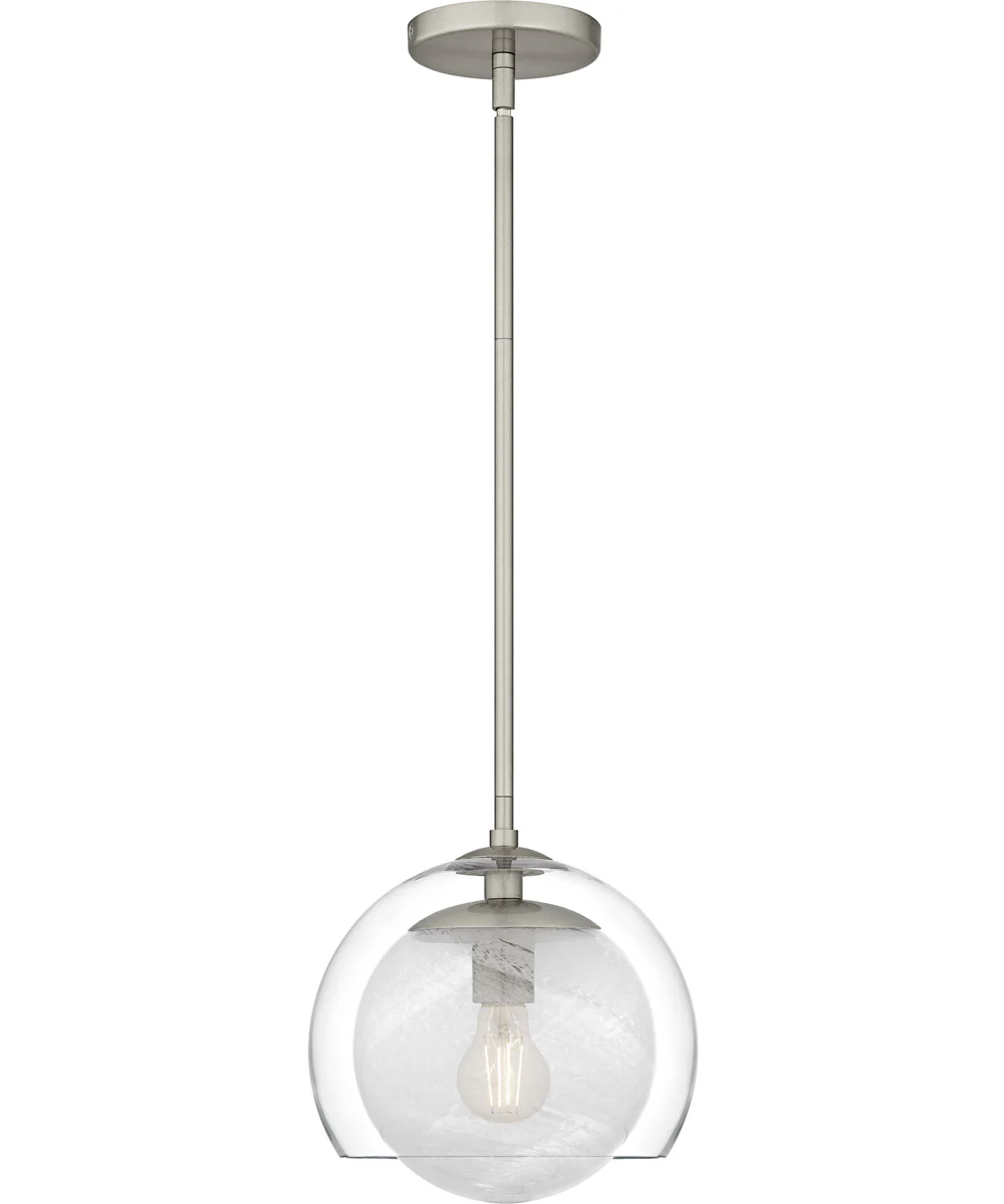 Quoizel Piccolo Pendant Small 1-light Mini Pendant Brushed Nickel - Image 3