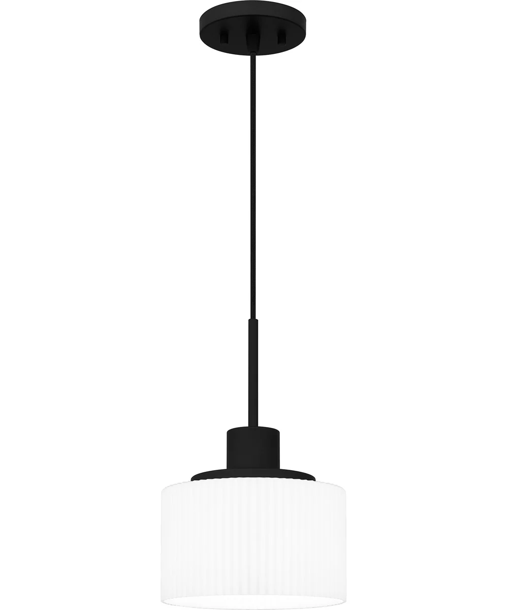 Quoizel Piccolo Pendant Small 1-light Mini Pendant Matte Black