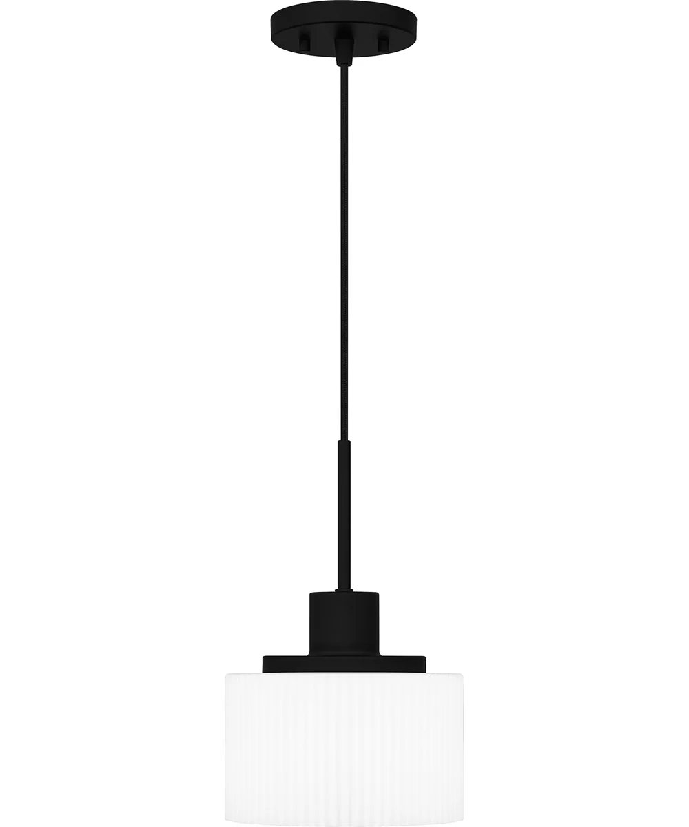 Quoizel Piccolo Pendant Small 1-light Mini Pendant Matte Black - Image 3