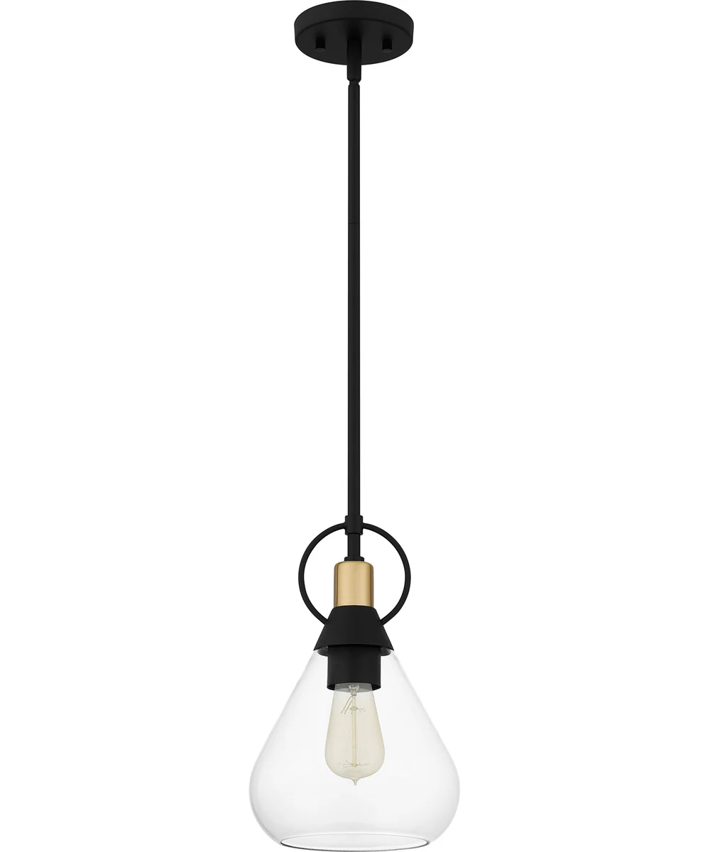 Quoizel Piccolo Pendant Small 1-light Mini Pendant Matte Black - Image 2