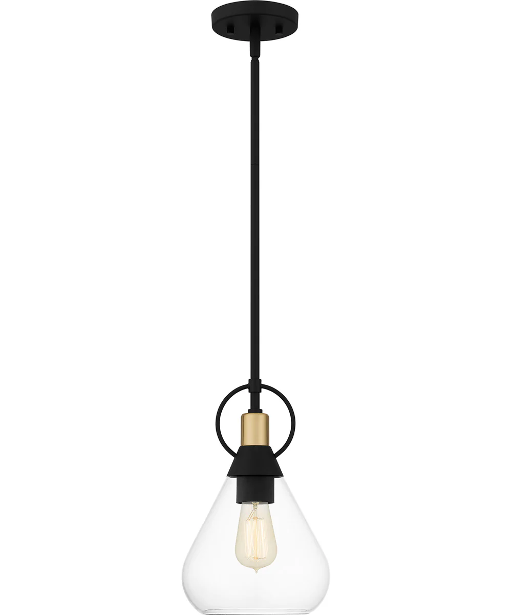 Quoizel Piccolo Pendant Small 1-light Mini Pendant Matte Black - Image 3