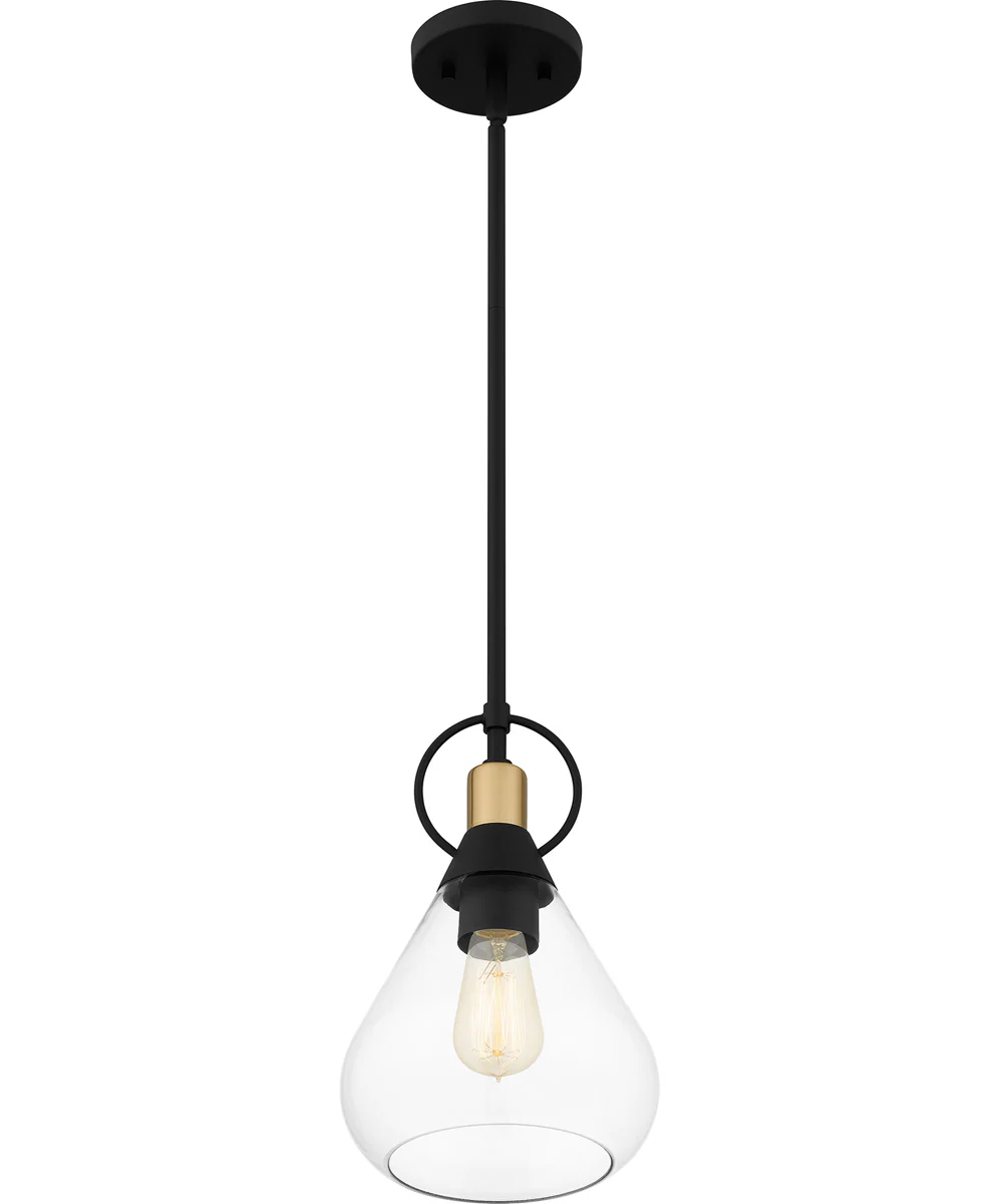 Quoizel Piccolo Pendant Small 1-light Mini Pendant Matte Black - Image 4
