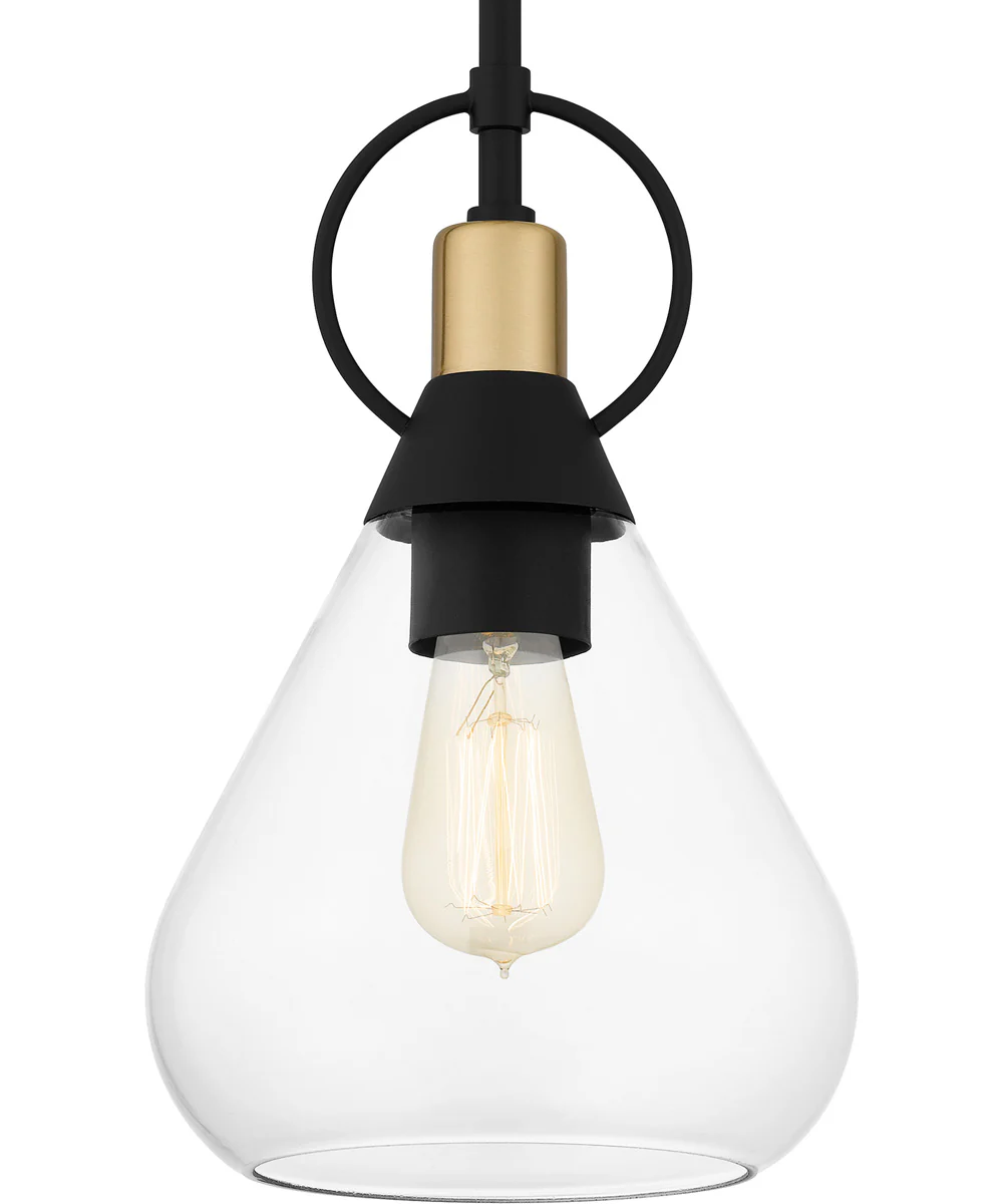 Quoizel Piccolo Pendant Small 1-light Mini Pendant Matte Black - Image 5